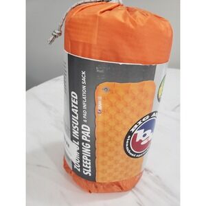 NEW - BIG AGNES ZOOM UL INSULATED SLEEPING PAD 25x72 Large Orange